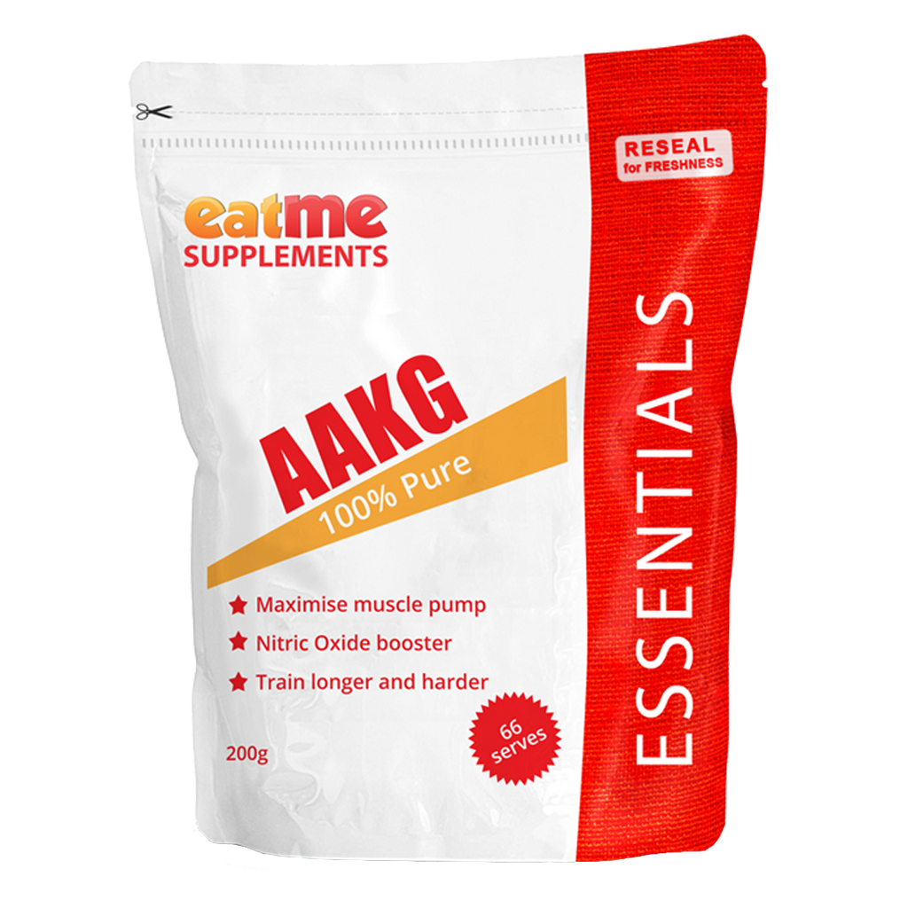 AAKG 100% Pure arginine alpha-ketoglutarate 200g 66 servings Eat Me Supplements Essential