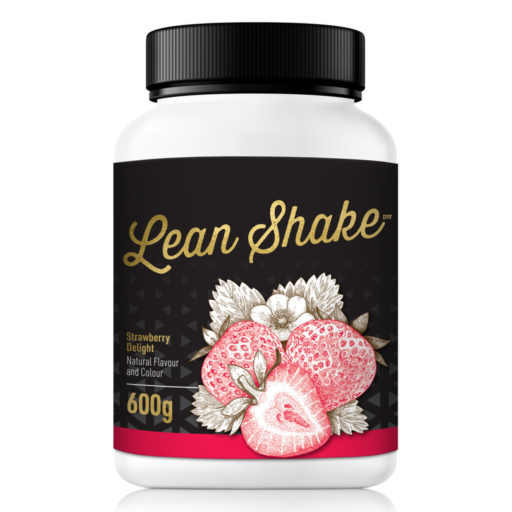 Eat Me Lean Shake 600g Strawberry Delight Whey Protein Isolate (WPI) 