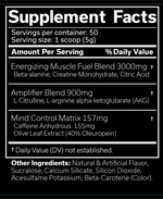 Load image into Gallery viewer, JNX Sports The Curse! Pina Colada Supplement Facts