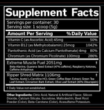 Load image into Gallery viewer, JNX Sports The Ripper! Blood Orange Supplement Facts