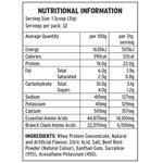 Load image into Gallery viewer, Nutritional Information Premium 100% Whey Protein Strawberry flavour