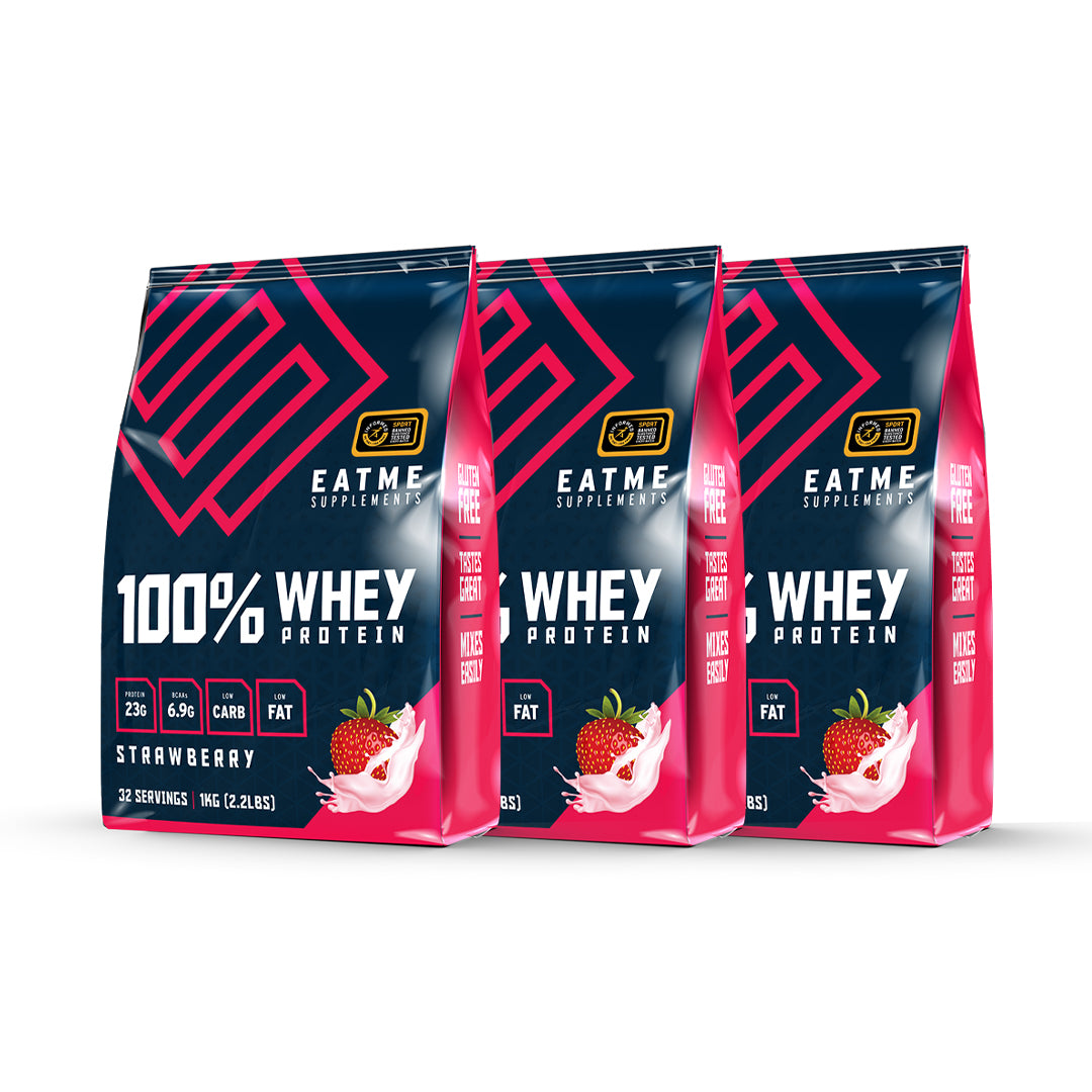 Eat Me 100% Premium Whey Protein WPC Strawberry 3kg