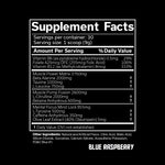 Load image into Gallery viewer, JNX The Shadow! Blue Raspberry Supplement Facts