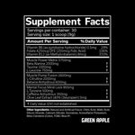 Load image into Gallery viewer, JNX The Shadow! Green Apple Supplement Facts