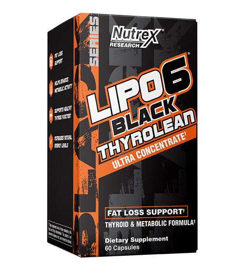 Nutrex Lipo-6 Black Thyrolean | TopDog Nutrition