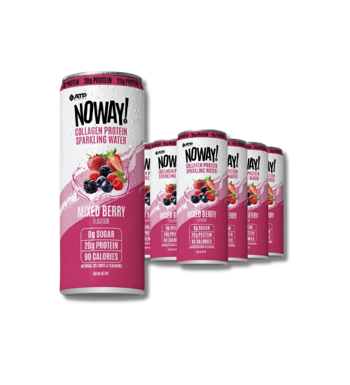 ATP Science NOWAY!® Collagen Protein Sparkling Water Cans