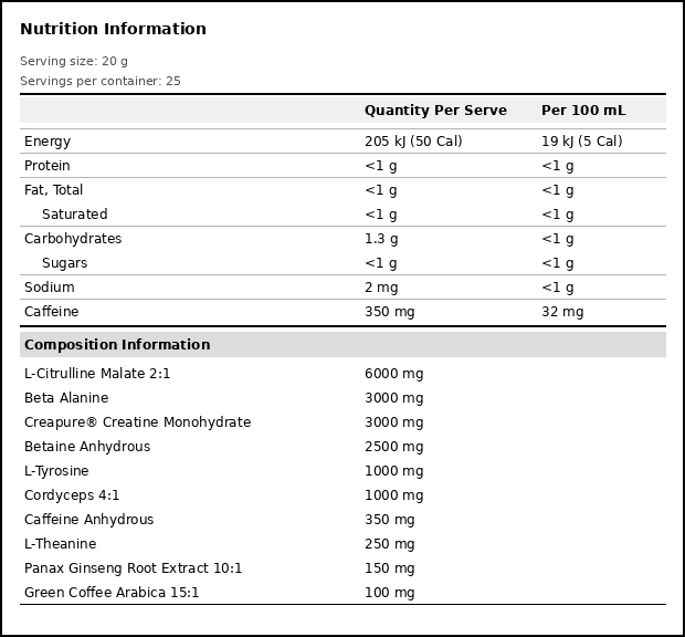 ATP Science Pre Plus™ | TopDog Nutrition