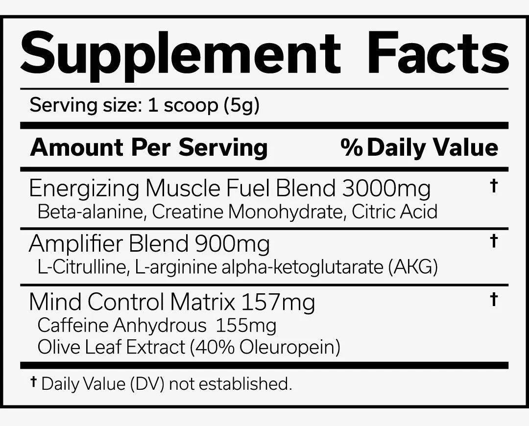 JNX Sports The Curse! Pre Workout + Wristband | TopDog Nutrition