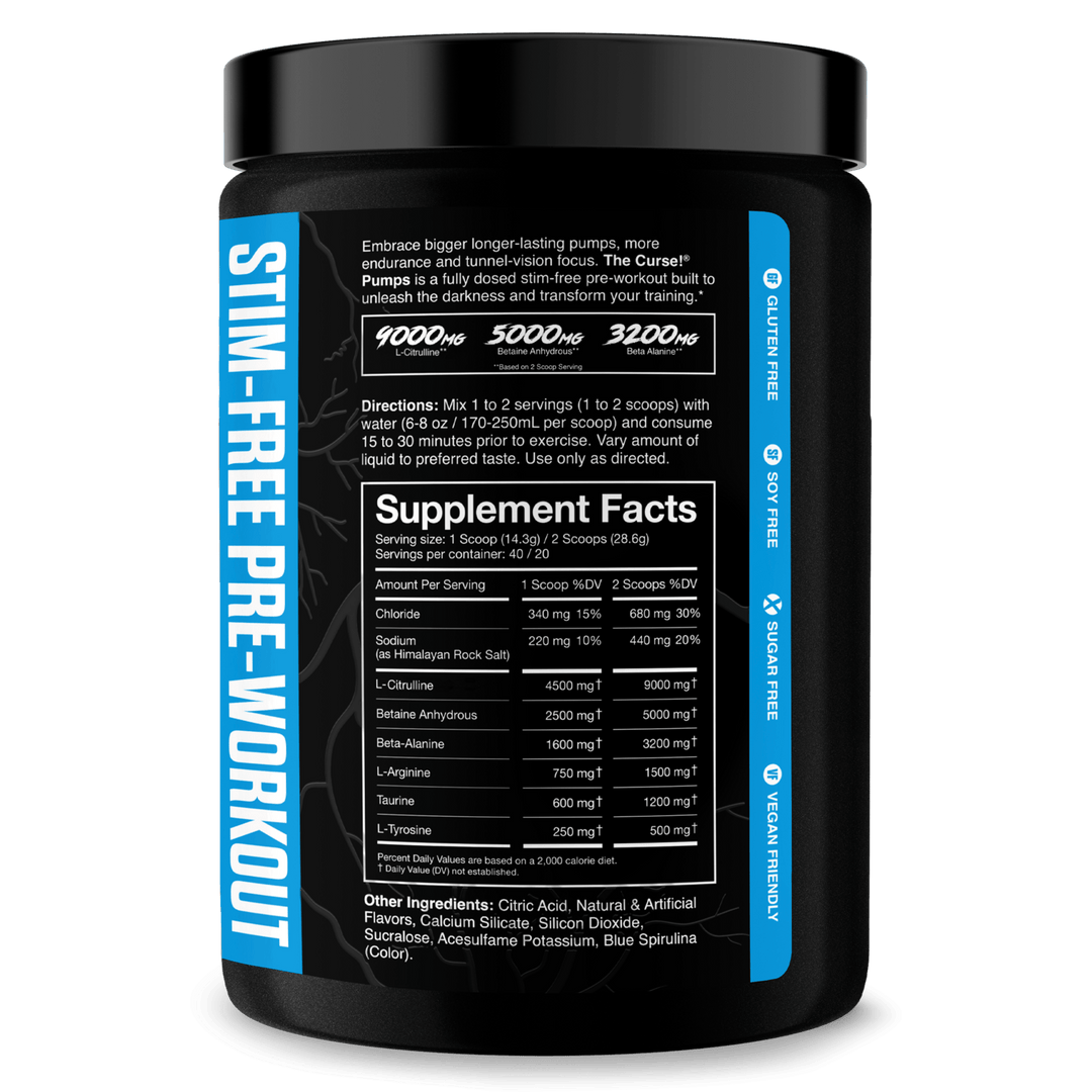 JNX Sports The Curse! Stim - Free Pump + FREE Jinx BCAA | TopDog Nutrition