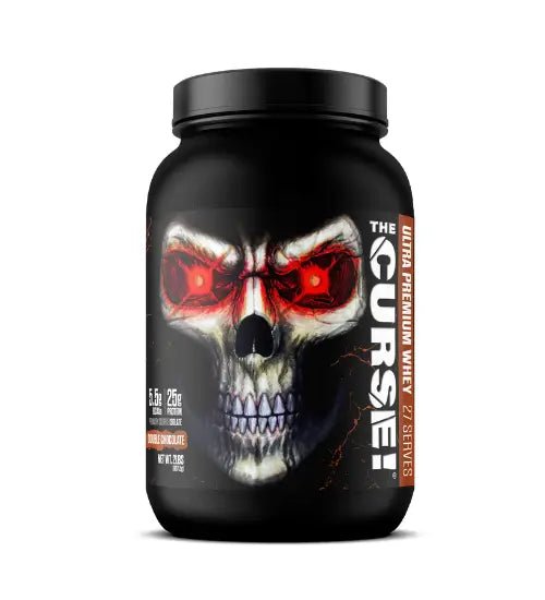 JNX Sports The Curse! Ultra Premium Whey + Shaker & Keychain Funnel | TopDog Nutrition