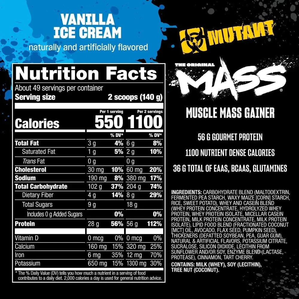 Mutant Mass Gainer 15Lb | EatMe Supplements