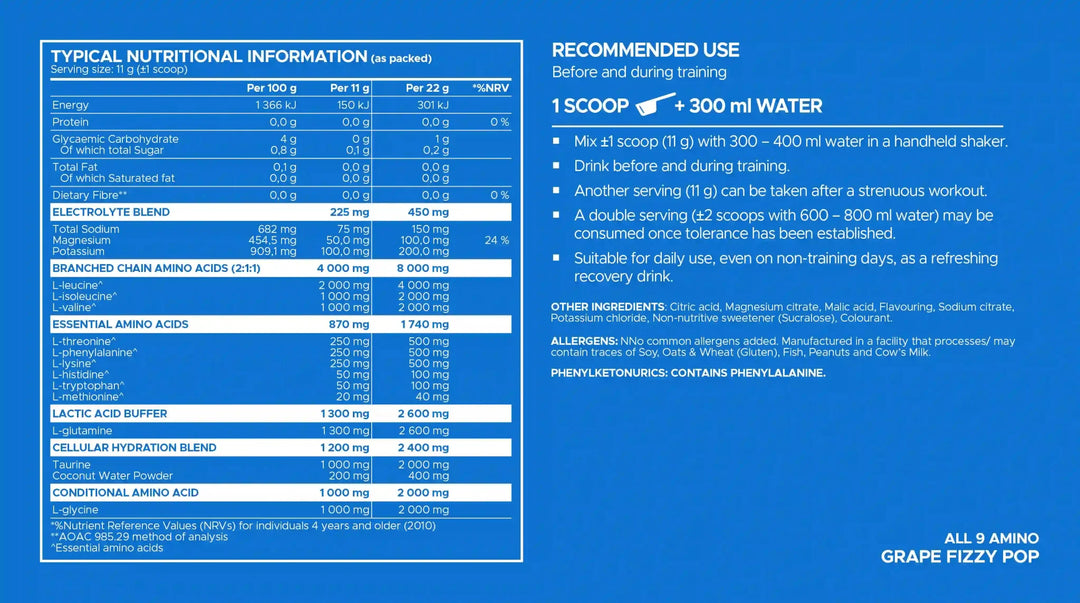 USN All9 Aminos | TopDog Nutrition