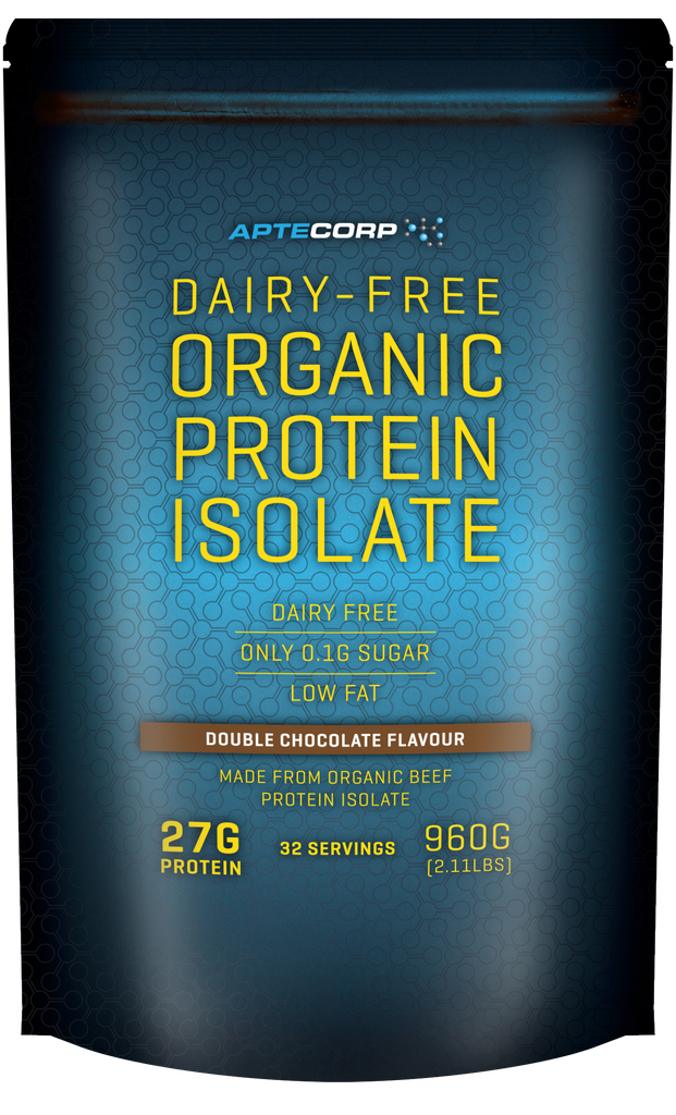Aptecorp Dairy-Free Organic Protein Isolate Double Chocolate 960g