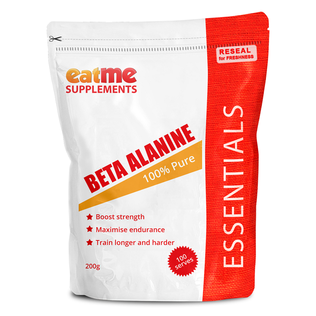 Beta Alanine 100% Pure 200g 100 servings Eat Me Supplements Essentials