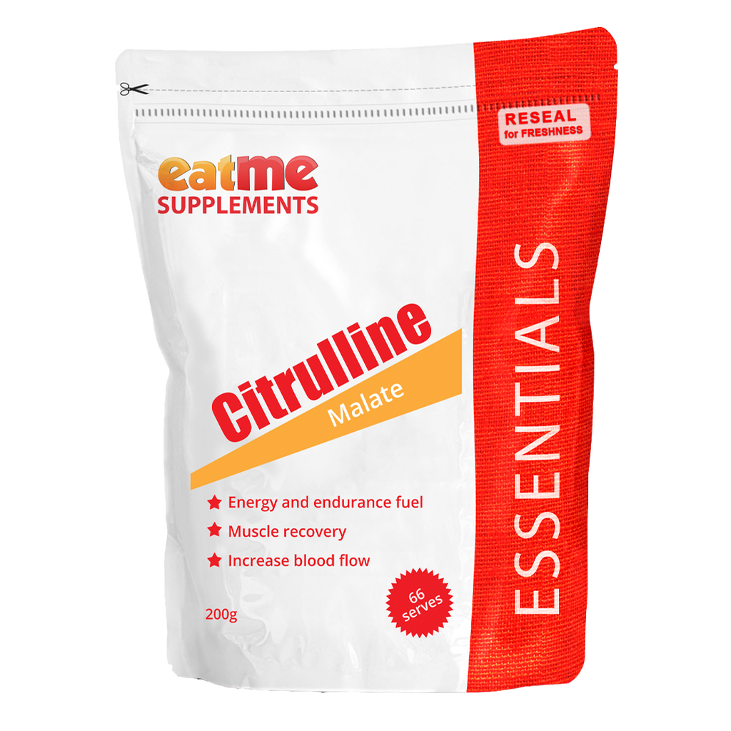 L-CItrulline Malate Fat Burner 200g  66 Servings Eat Me Supplements Essential  