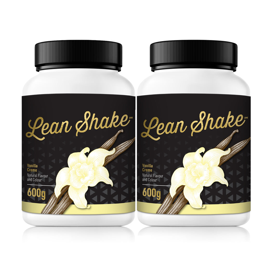 Eat Me Lean Shake 600g x2 Vanilla Creme Whey Protein Isolate (WPI) 