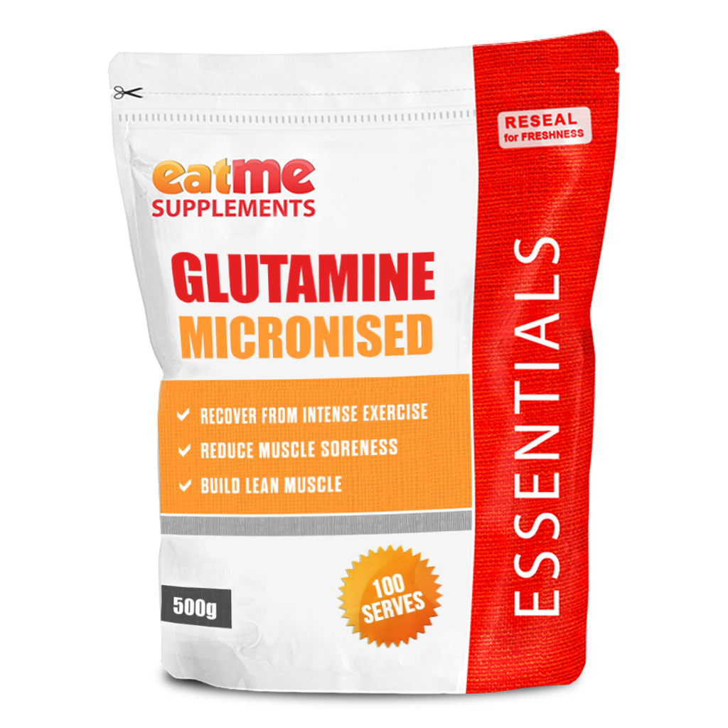 Eat Me Supplements Glutamine Micronised 500g pouch