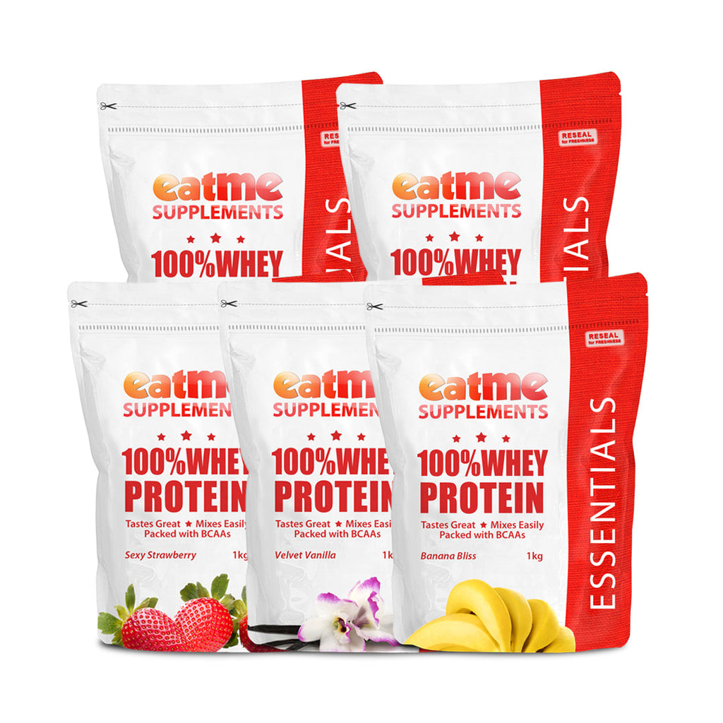 Eat Me NZ Whey Protein Concentrate 5kg Bulk Buy Excellent Value