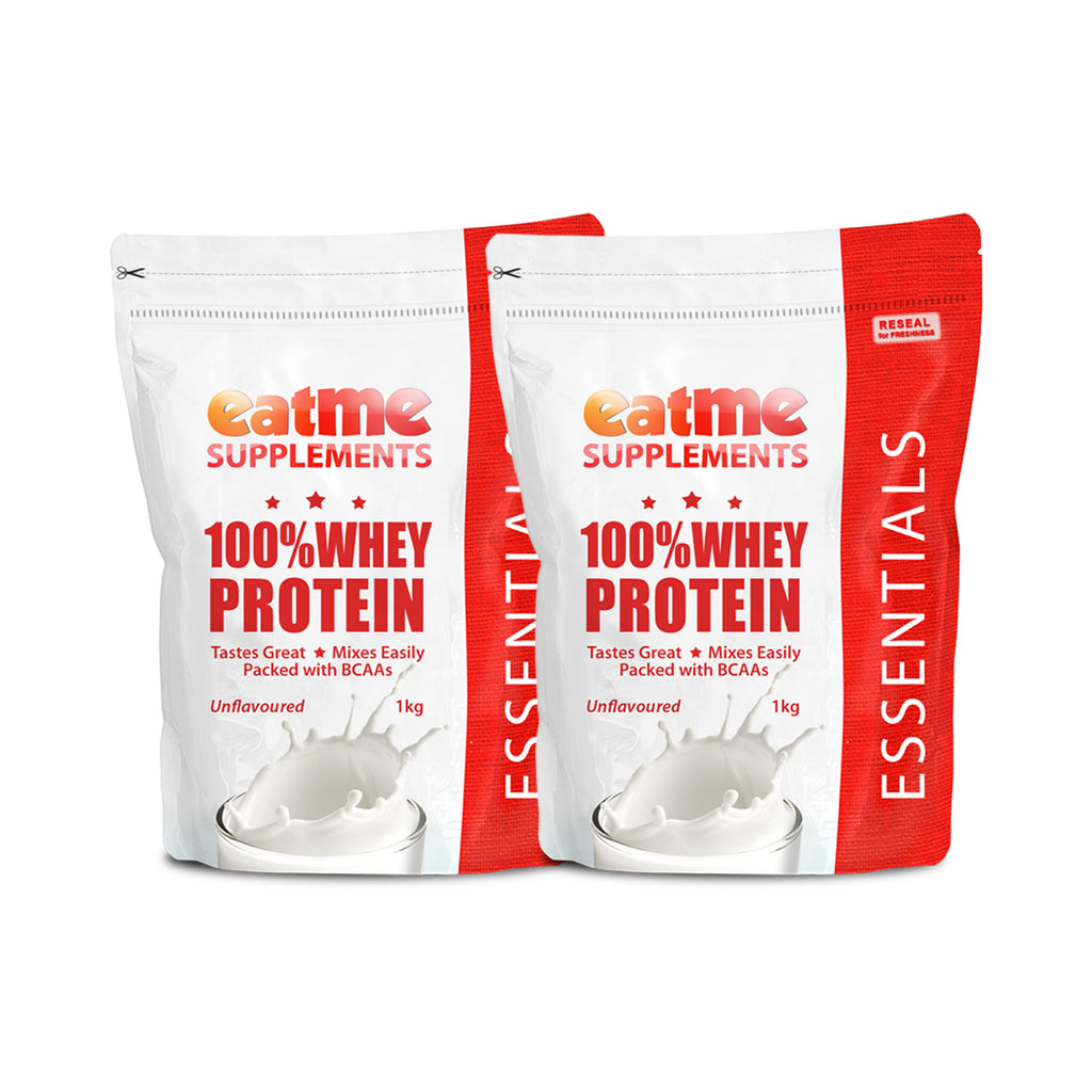 Eat Me 100% New Zealand Whey Protein WPC Unflavoured 2kg Combo Deal