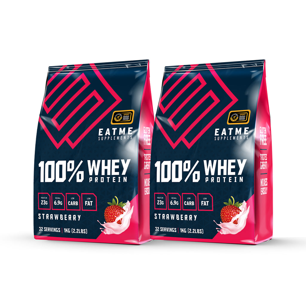 Eat Me 100% Premium Whey Protein WPC Strawberry 2kg
