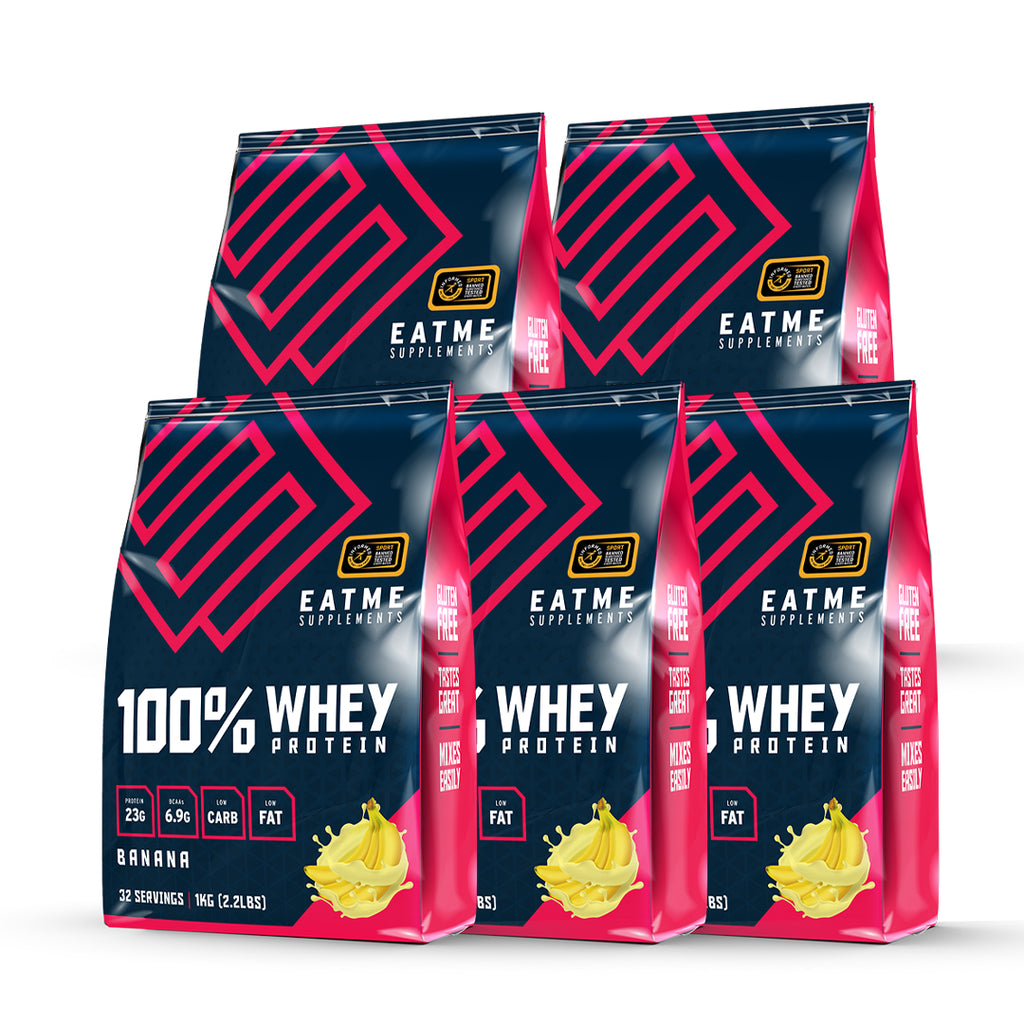 Eat Me 100% Premium Whey Protein WPC Banana 5kg