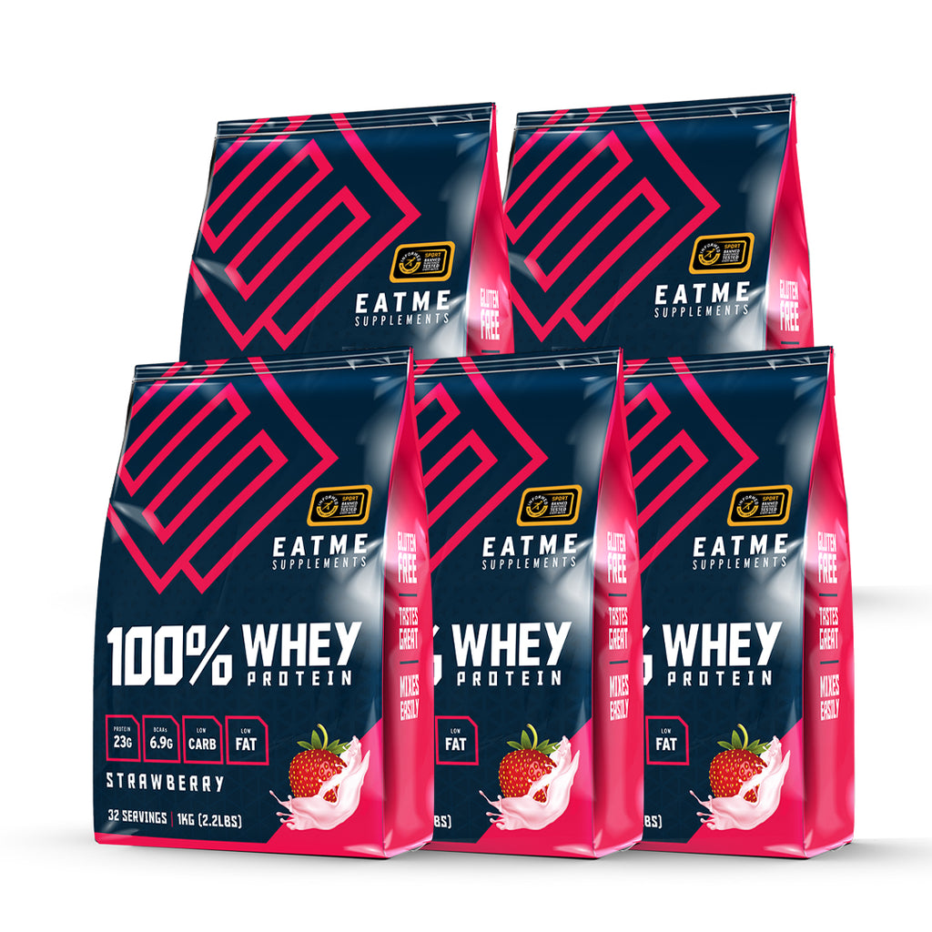 Eat Me 100% Premium Whey Protein WPC Strawberry 5kg