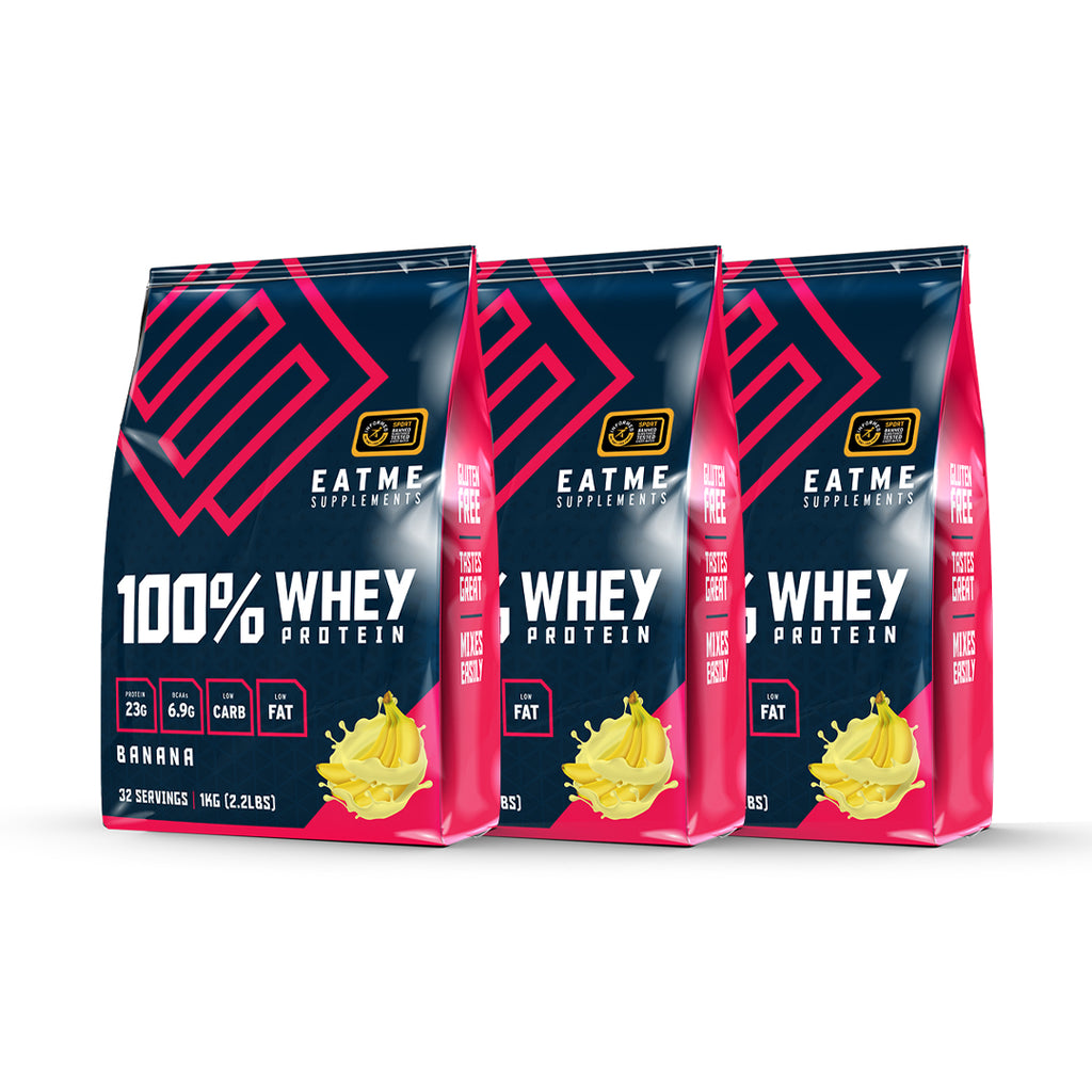 Eat Me 100% Premium Whey Protein WPC Banana 3kg