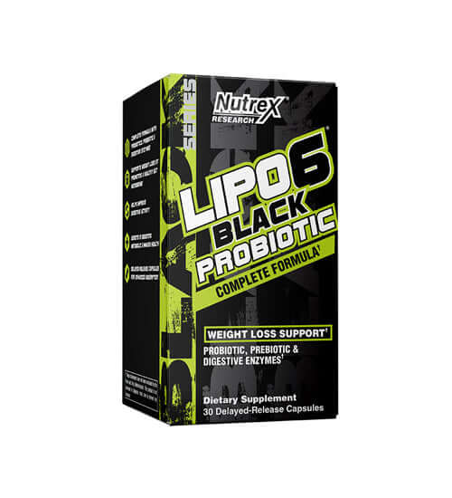Nutrex Lipo-6 Black Probiotic Sky Nutrition 